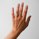 Maria Sørensen tilbyder moderne forlovelsesringe og vielsesringe med rustik overflade i guld, diamanter og organiske former. Smykkerne kan ofte laves af dit eget guld og diamanter. Guldsmed i København der tilbyder speciallavede smykker og organiske, tidsløse designs.