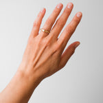 Maria Sørensen tilbyder moderne forlovelsesringe og vielsesringe med rustik overflade i guld, diamanter og organiske former. Smykkerne kan ofte laves af dit eget guld og diamanter. Guldsmed i København der tilbyder speciallavede smykker og organiske, tidsløse designs.