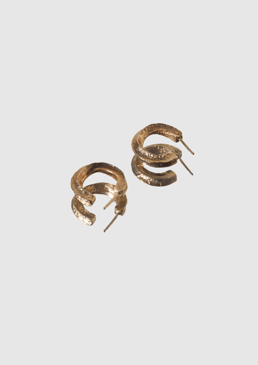 CORA GOLD HOOPS